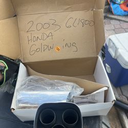 2003 Honda Goldwing Exhaust Tips Square. 