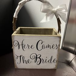 Card Holder Or Flower Girl Petal Holder