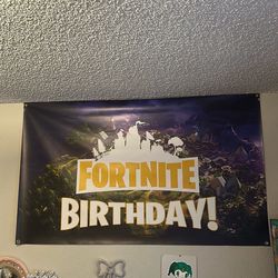 Fortnite Birthday Banner