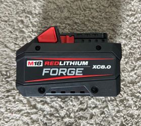 Milwaukee new 8ah battery forge M18