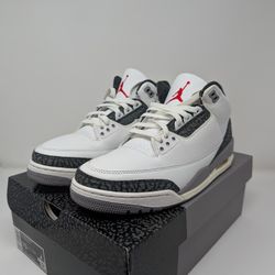 Air Jordan 3 Retro Cement Grey US Men's Size 10