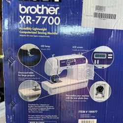 Brother Sewing Machine XR7700