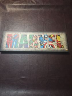 Marvel Comics Heroes Canvas Wall Art