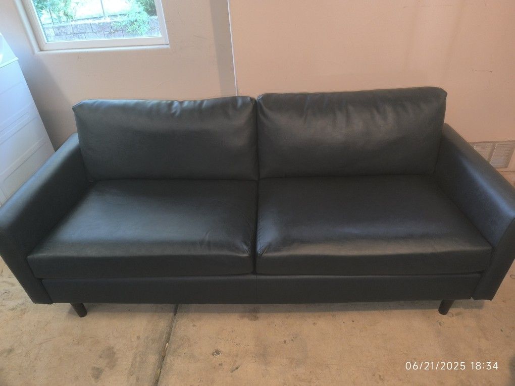 $180 OBO Modern & Stylish Dark Grey Sofa / Couch