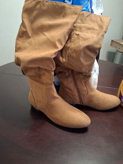 $15 light brown boots