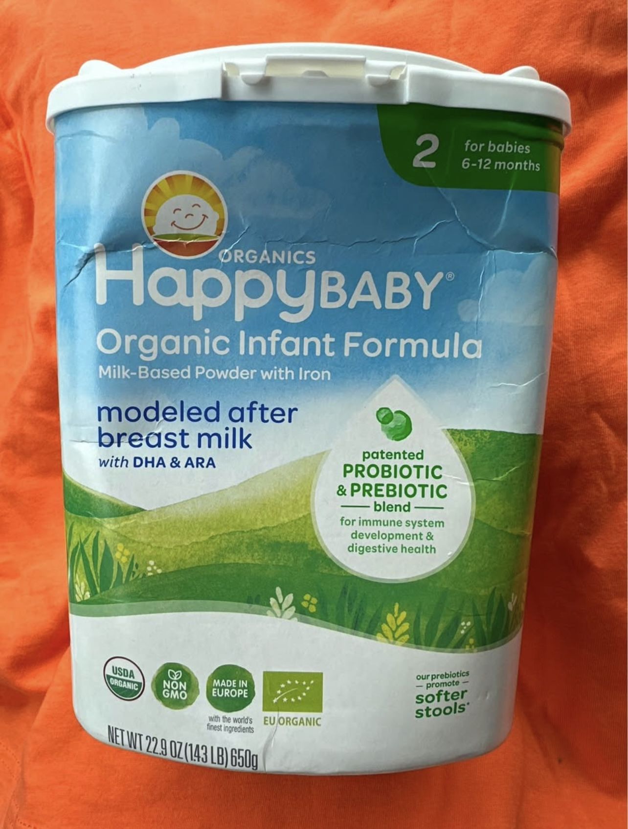 HappyBABY Organic Baby Formula