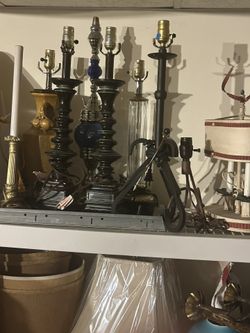 Your choice of set of lamps you pick your lampshade