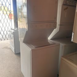 27” Wide Stack Washer And Dryer Used Working Condition Warranty 