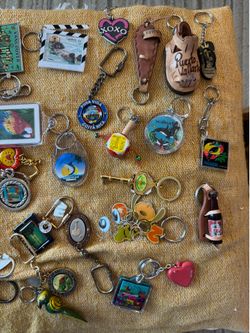 Assorted keychains $15 obo