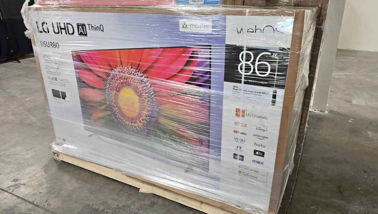 86” Lg UHD Smart 4K TV LCD Led