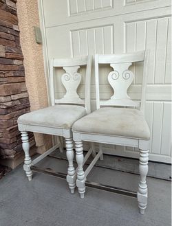 Counter height, barstools, modern farmhouse, country cottage set of 2 for $90