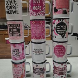 Brand New Coffee Cups With Lids