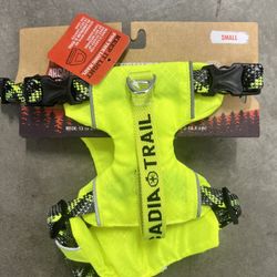 Arcadia Trail Fluorescent Green High Visibility Dog Harness (size Small)