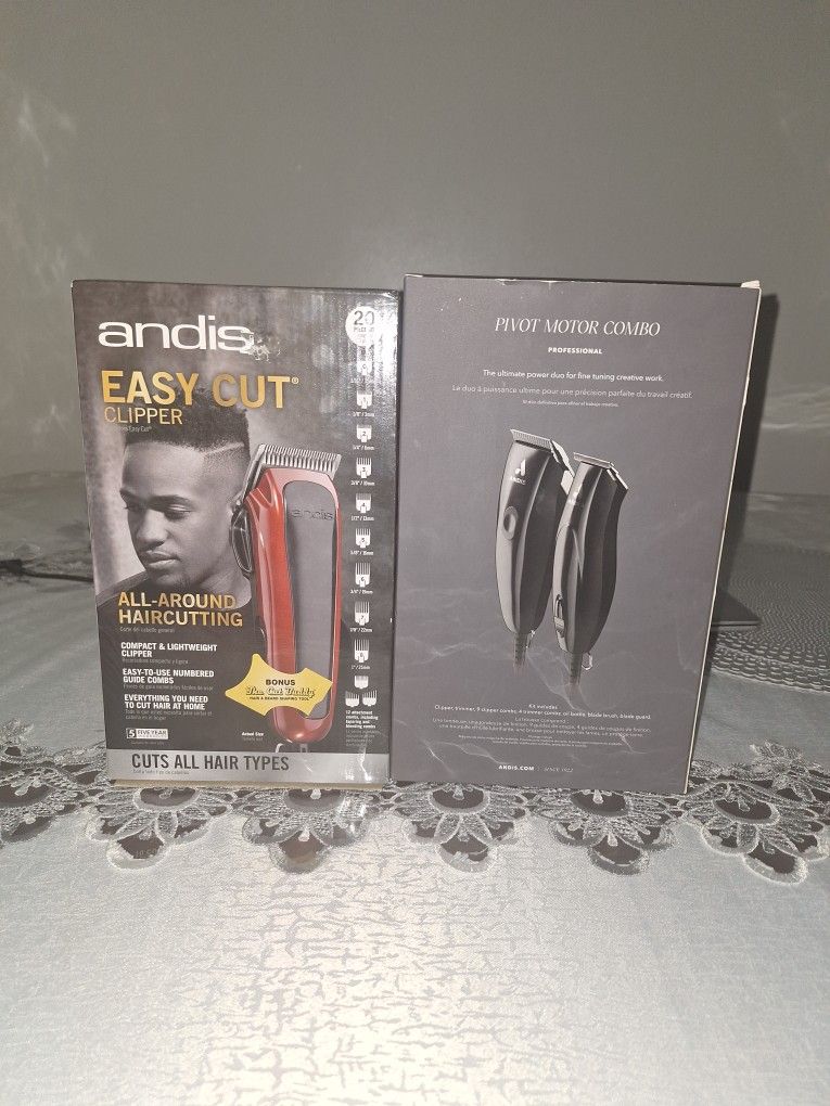 Andi Pivot Motor Combo And Andi Easy Cut Clipper Together