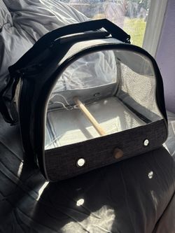 Pet Travel carrier backpack for bird or small animal foldable