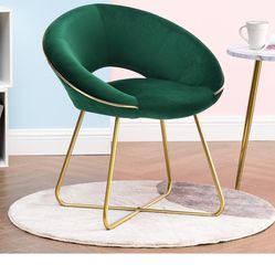 LUE BONA Modern Accent Velvet Chair