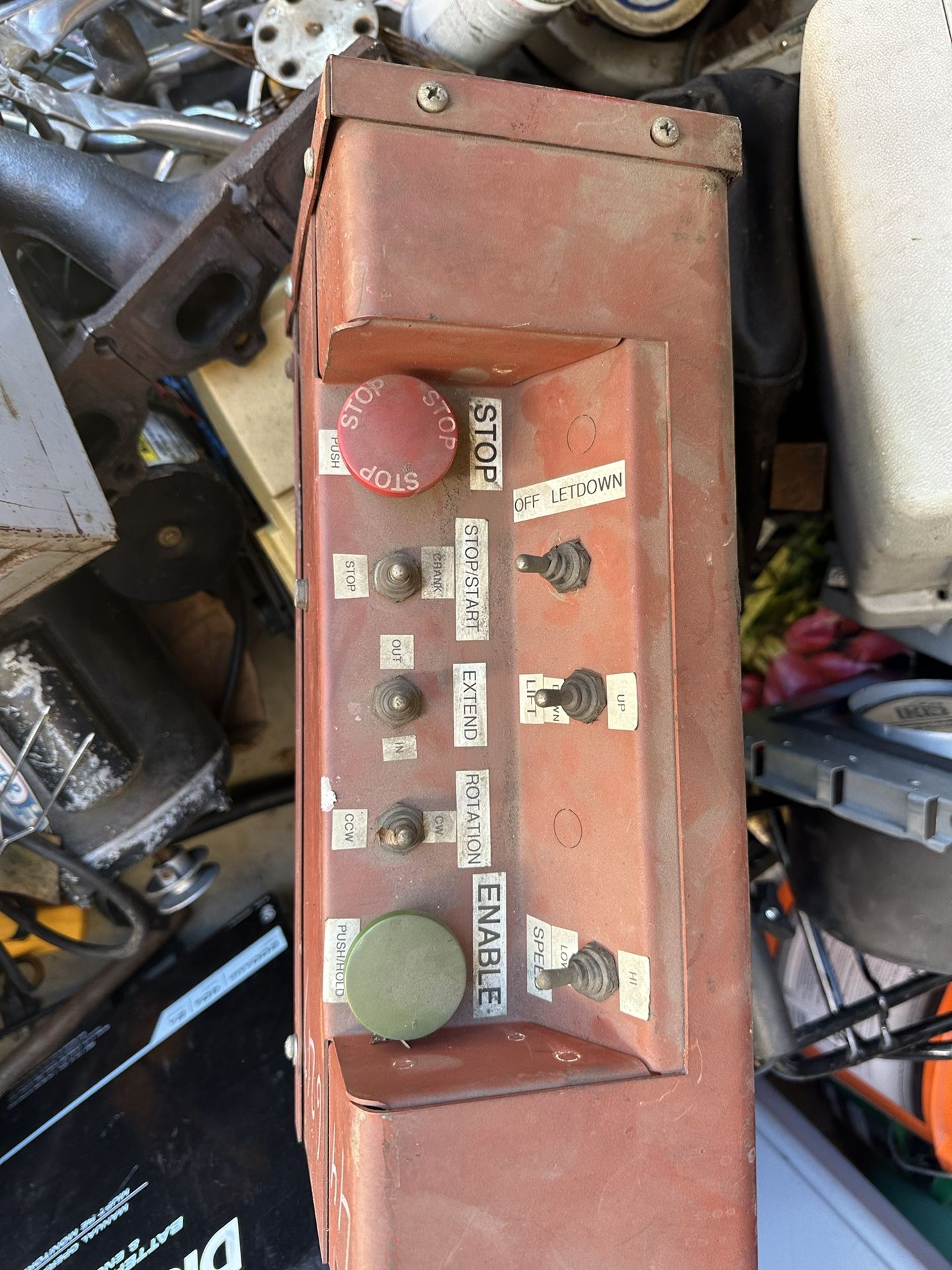 Control Switch Box For Hydraulic/ Electric Lift (maybe Off UI TRUCK)