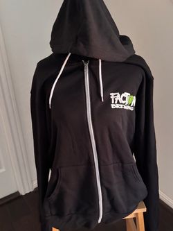 Faction Brewing Black Zip-Up Hoodie - have 2.