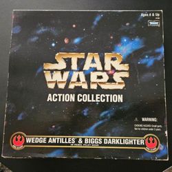 Star Wars Collectors Series Wedge Biggs pilot 12' fig set.