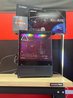 Custom Intel Arc A580 Gaming PC. Only $50 Down with No Credit Needed Financing!