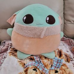 Squishmallow Star Wars Large 20 Inches Baby Yoda Giant Plush