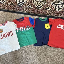 Boys Polo And Nike Shirts Bundle 
