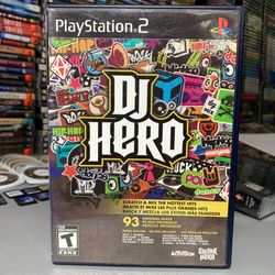 DJ Hero (Sony PlayStation 2, 2009) *TRADE IN YOUR OLD GAMES/TCG/COMICS/PHONES/VHS FOR CSH OR CREDIT HERE*