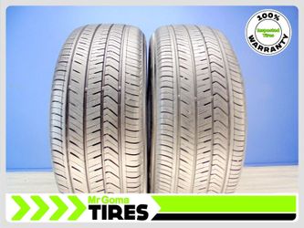 2 YOKOHAMA GEOLANDAR X-CV G057 255/55R20 USED TIRES 9.1/32 TREAD 107V 2555520