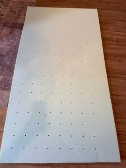 Perforated Memory Foam Mattress Topper