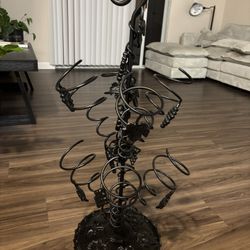 Iron Wine Rack
