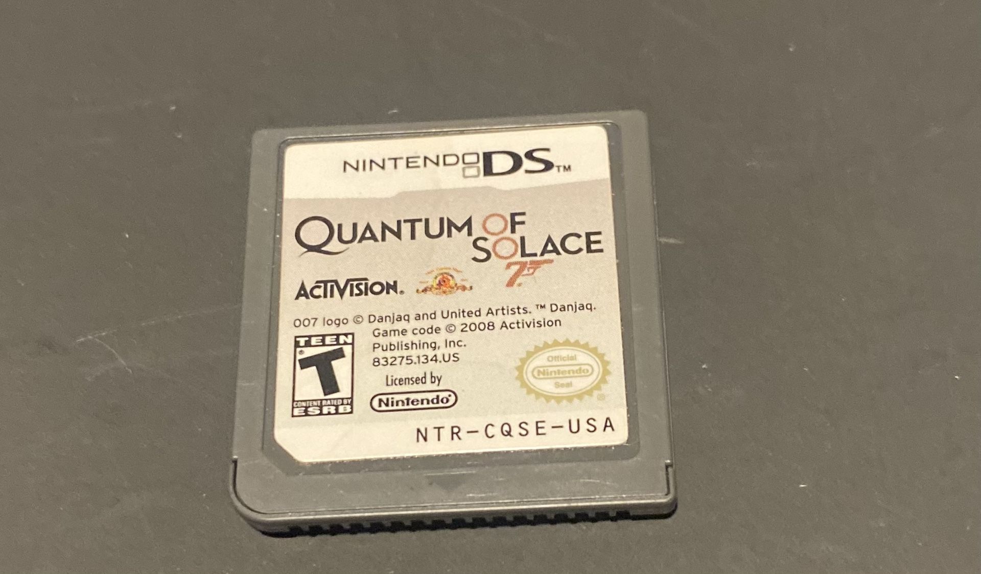 Quantum Of Solace Nintendo Ds