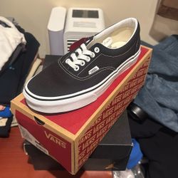 Vans Era Size 9 Women, 7.5 Men Black New 