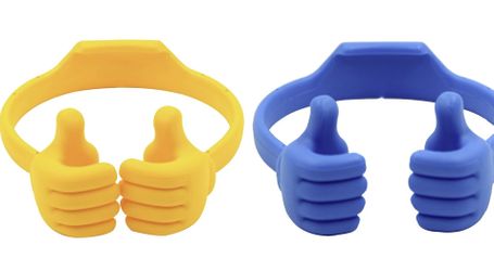 Honsky Cell Phone Stand Holder 2-Pack,Thumbs Up