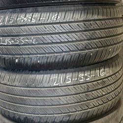 215/55/16 Set Of Tires 