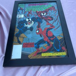 The Amazing Spider Man Vs Venom And Carnage Part 2 362 Wall Frame Pic