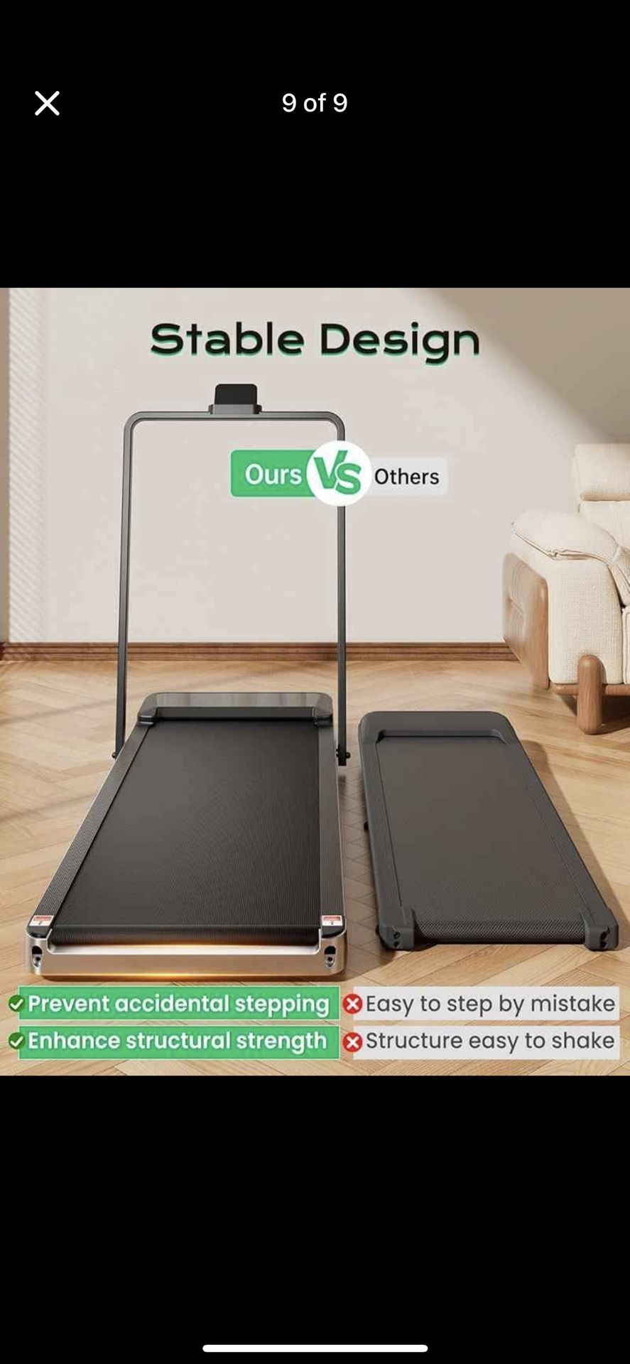 Portable Flat Treadmill 