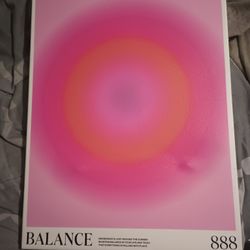 BALANCE 888  ABUNDANCE IS JUST AROUND THE CORNER MAINTAIN BALANCE IN YOUR LIFE AND TRUST THAT EVERYTHING IS FALLING INTO PLACE