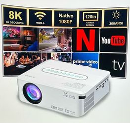 XNANO Smart Portable Projector 4K