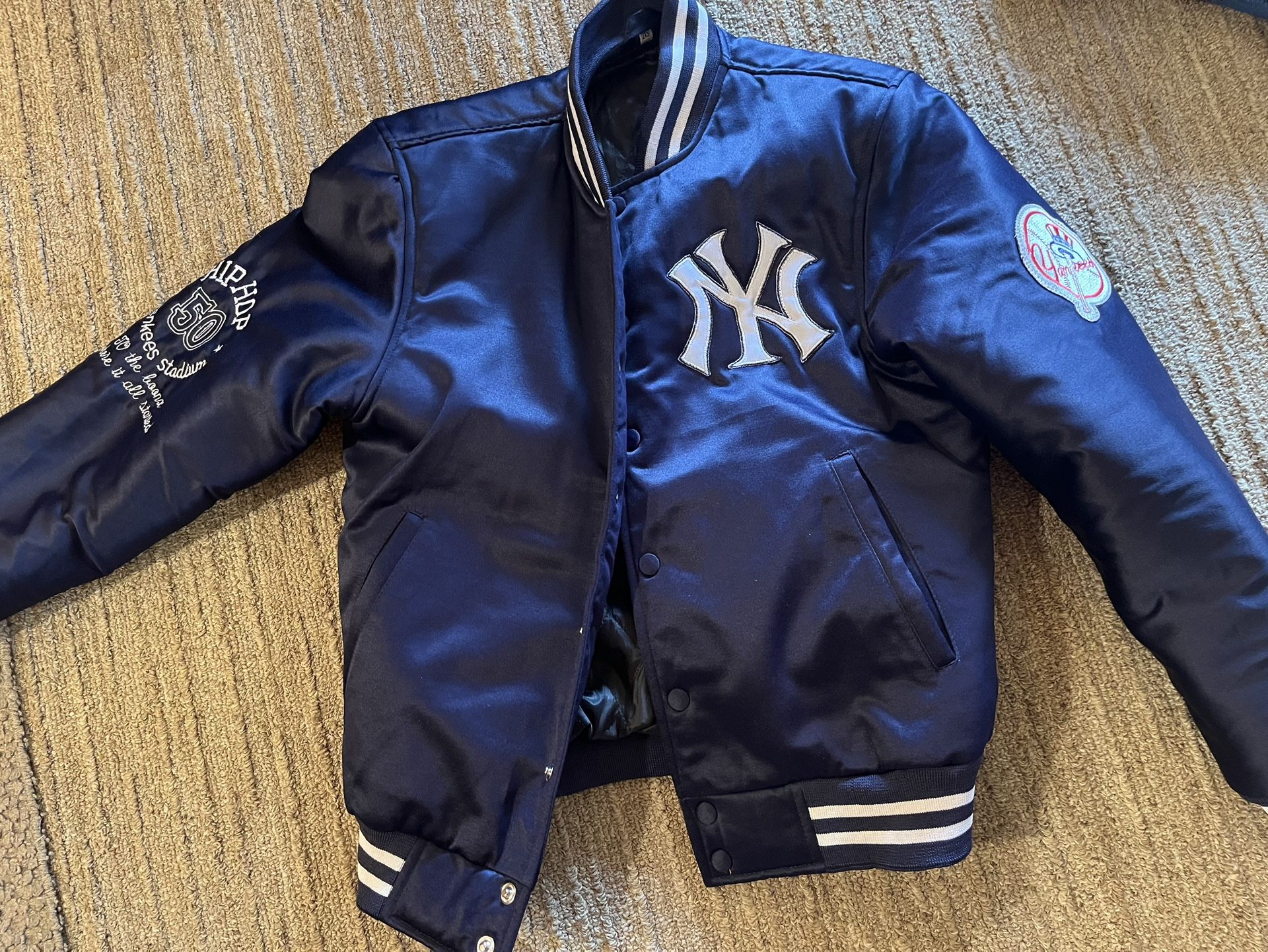 Men’s XXS New York Yankees Jacket 50yr Hip hop Special Edition