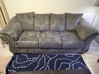 Gently Used Gray Couch