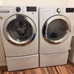 $400 OBO - LG Washer & Dryer -Refurbished