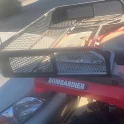 Quad Rear Storage Basket