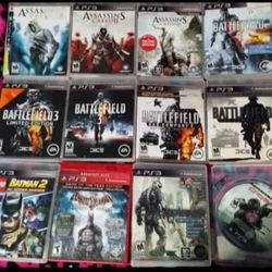 PS3 Games, $6 Each