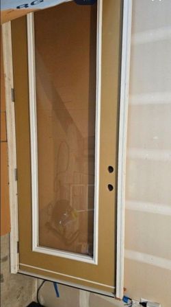 Entry Door With Glass - OBO