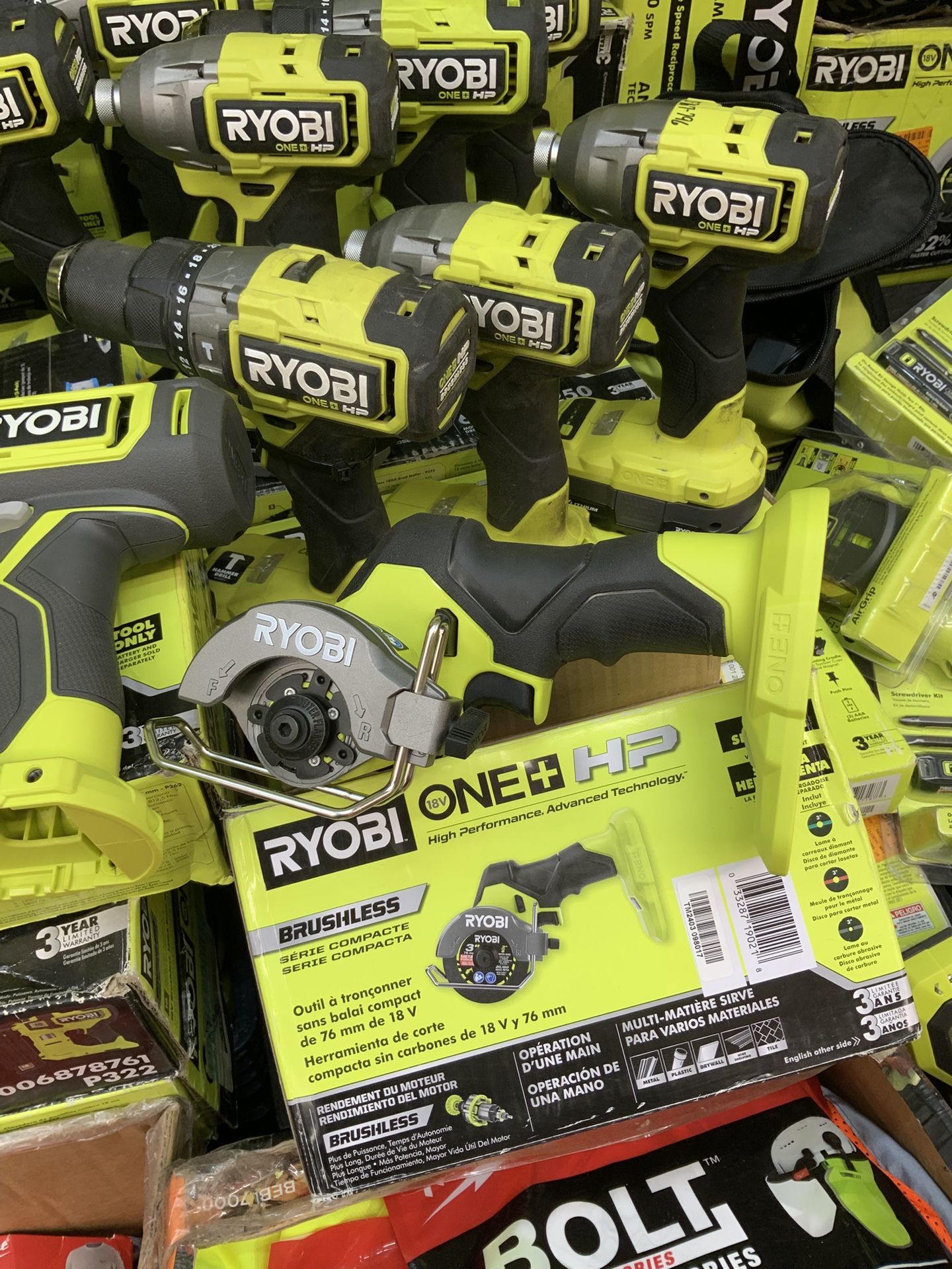 Ryobi 18v 3in Cut Off Tool