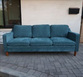 New Teal Sofa