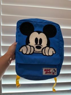 Mickey Mouse Kids Backpack Blue