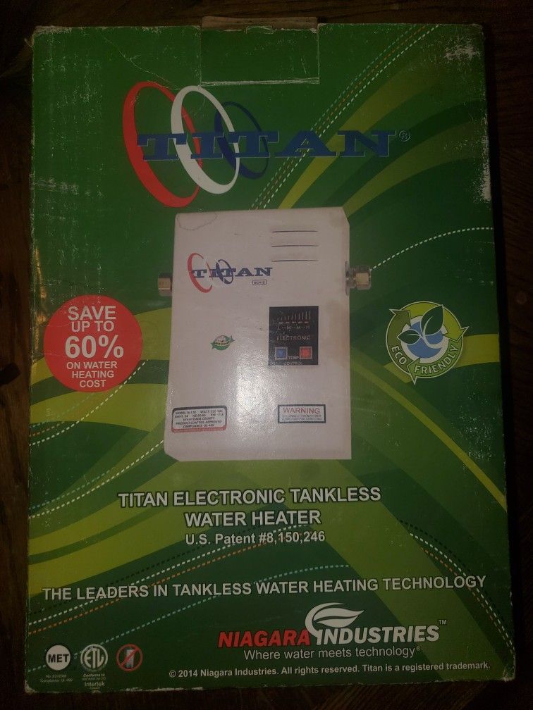 Titan N-120 TANKLESS WATER HEATER