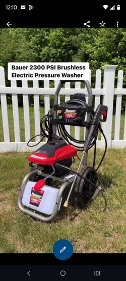 Harbor Freight Bauer 2000psi electric power washer