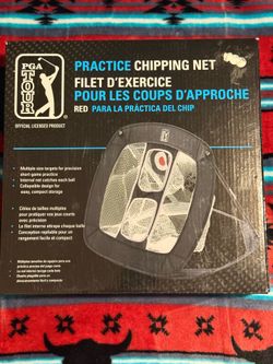 PGA Tour Practice Chipping Net – Portable Golf Training Aid (New)